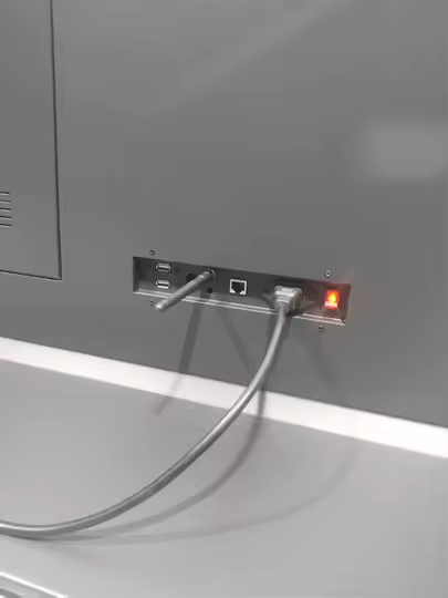 Anschlüsse des SEM Displays